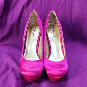 Candie's Hot Pink Heels